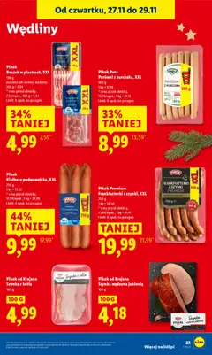 Pogląd gazetki "Black Friday" ze sklepu Lidl ważnej od 27.11.2025 | Strona: 23