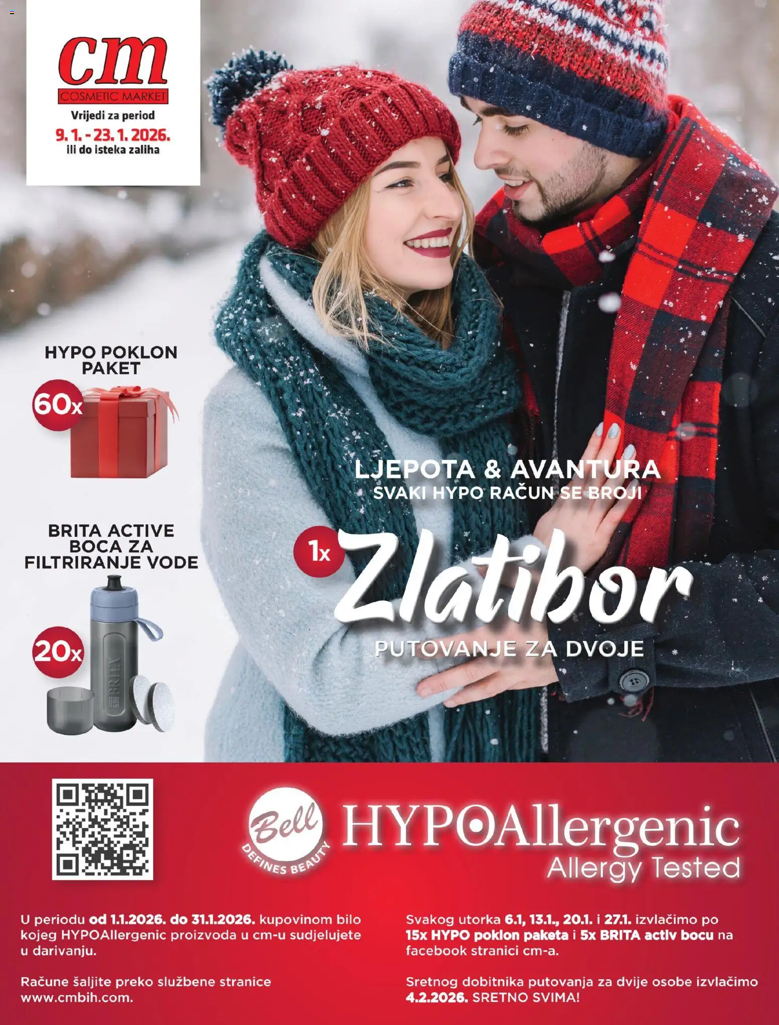 Pregled letka Katalog trgovine CM vrijedi od 2026.01.09