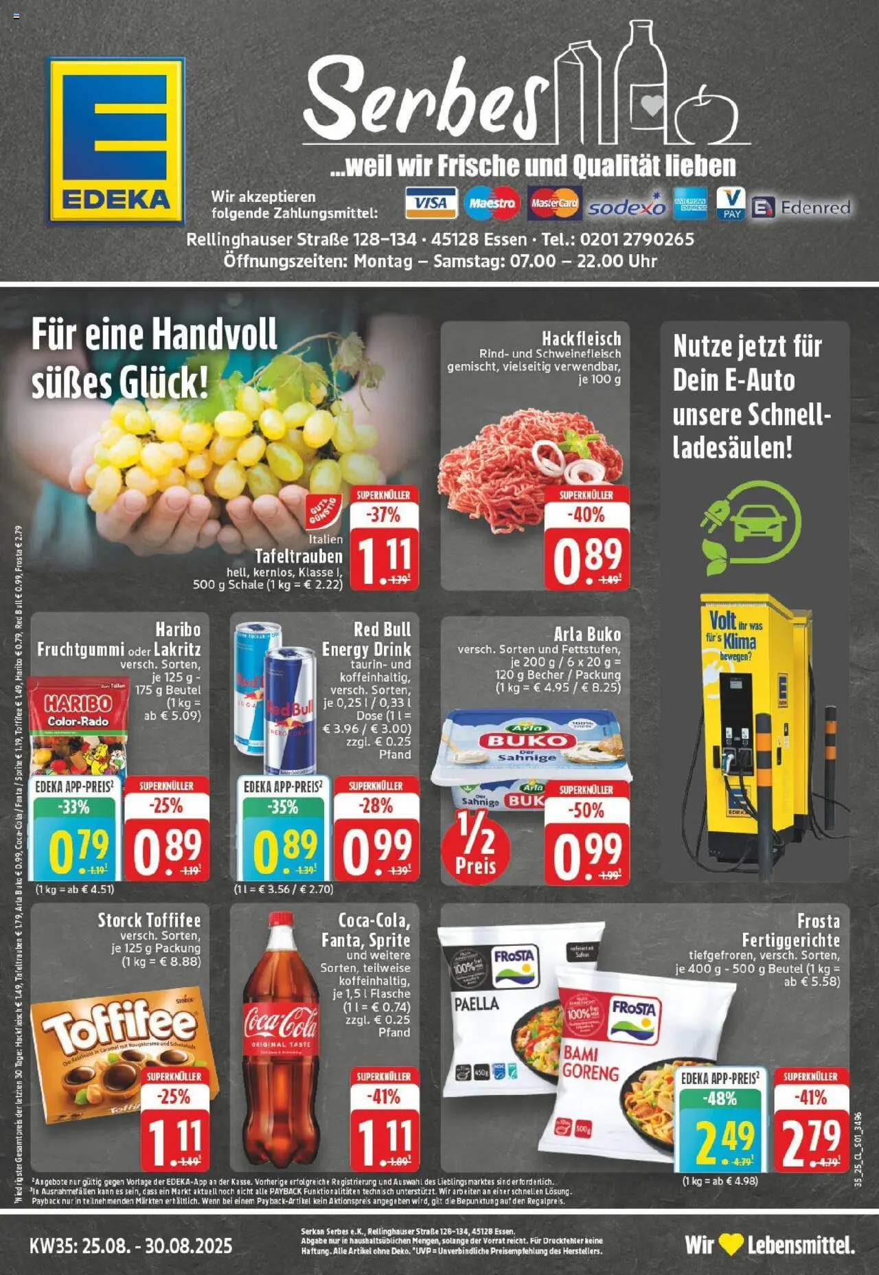 EDEKA Prospekt ab 25.08.2025 - Prospekt Essen Online