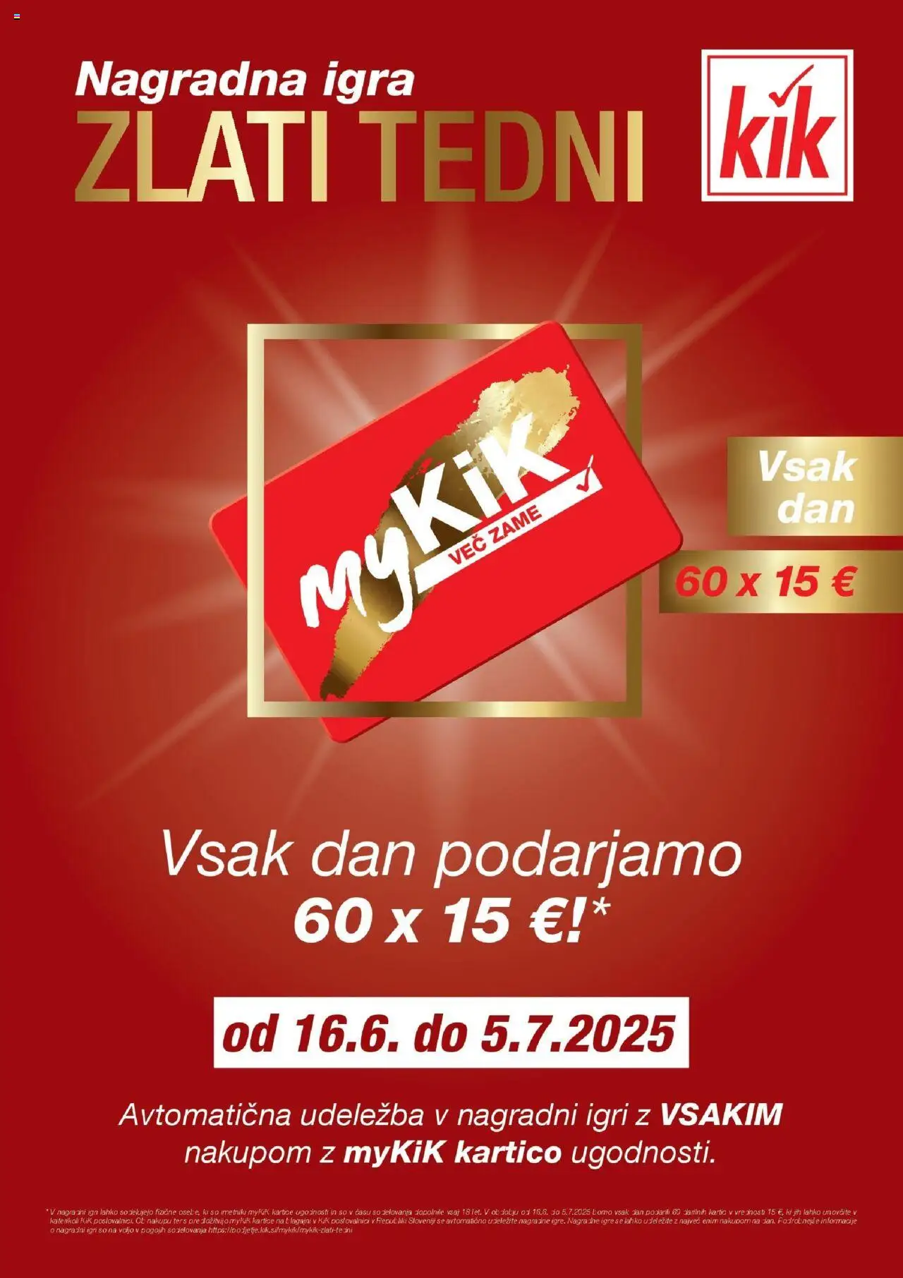 Kik Katalog od 16.06.2025 - aktualna ponudba - stran 1 - Igra