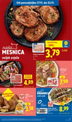 Pregled letka Katalog trgovine Lidl vrijedi od 17.11.2025 | Stranica: 3