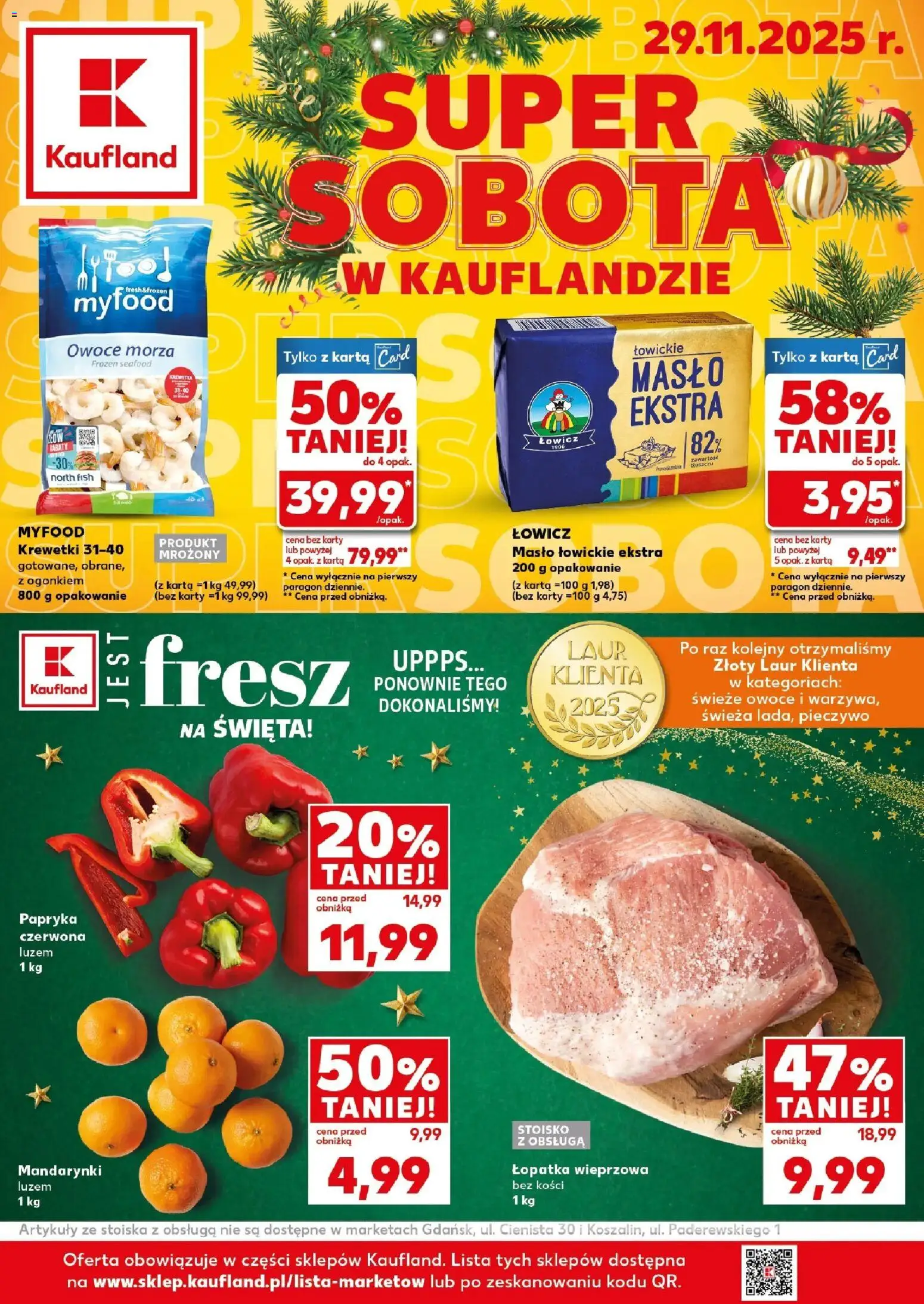 Pogląd gazetki "Black Friday" ze sklepu Kaufland ważnej od 29.11.2025