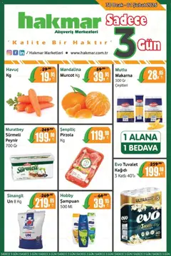 Hakmar Katalog Sadece 3 Gün 30.01.2026 - Broşürünün önizlemesi