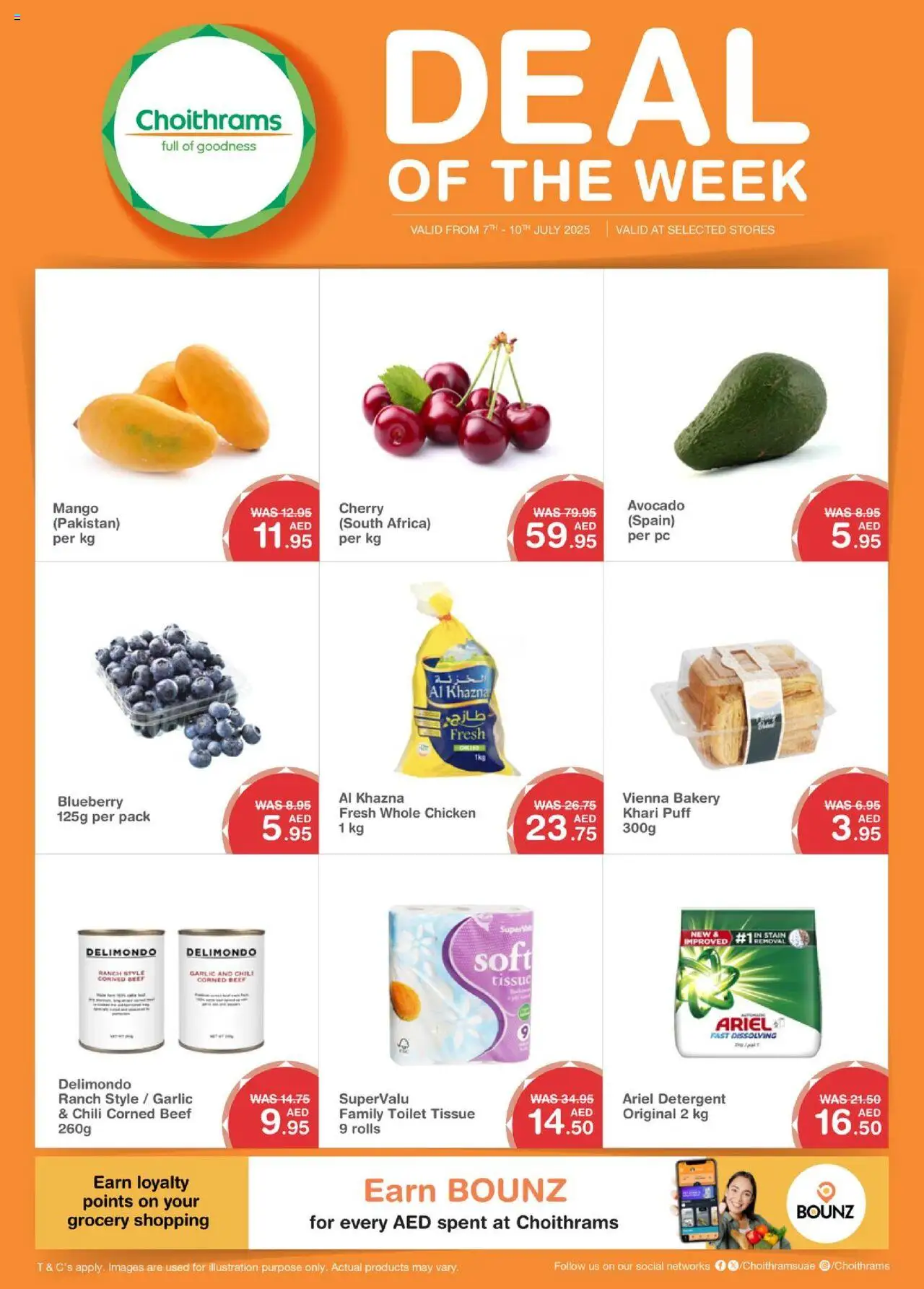 Catalogue Choithrams catalog - the latest offers and deals valid from 8 Jul, 2025 page 1
