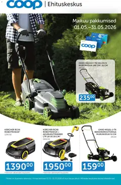 Coop kliendilehe eelvaade alates 01.05.2026