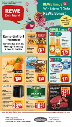 Vorschau von dem Prospekt des Geschäftes Rewe, gültig ab dem 04.01.2026