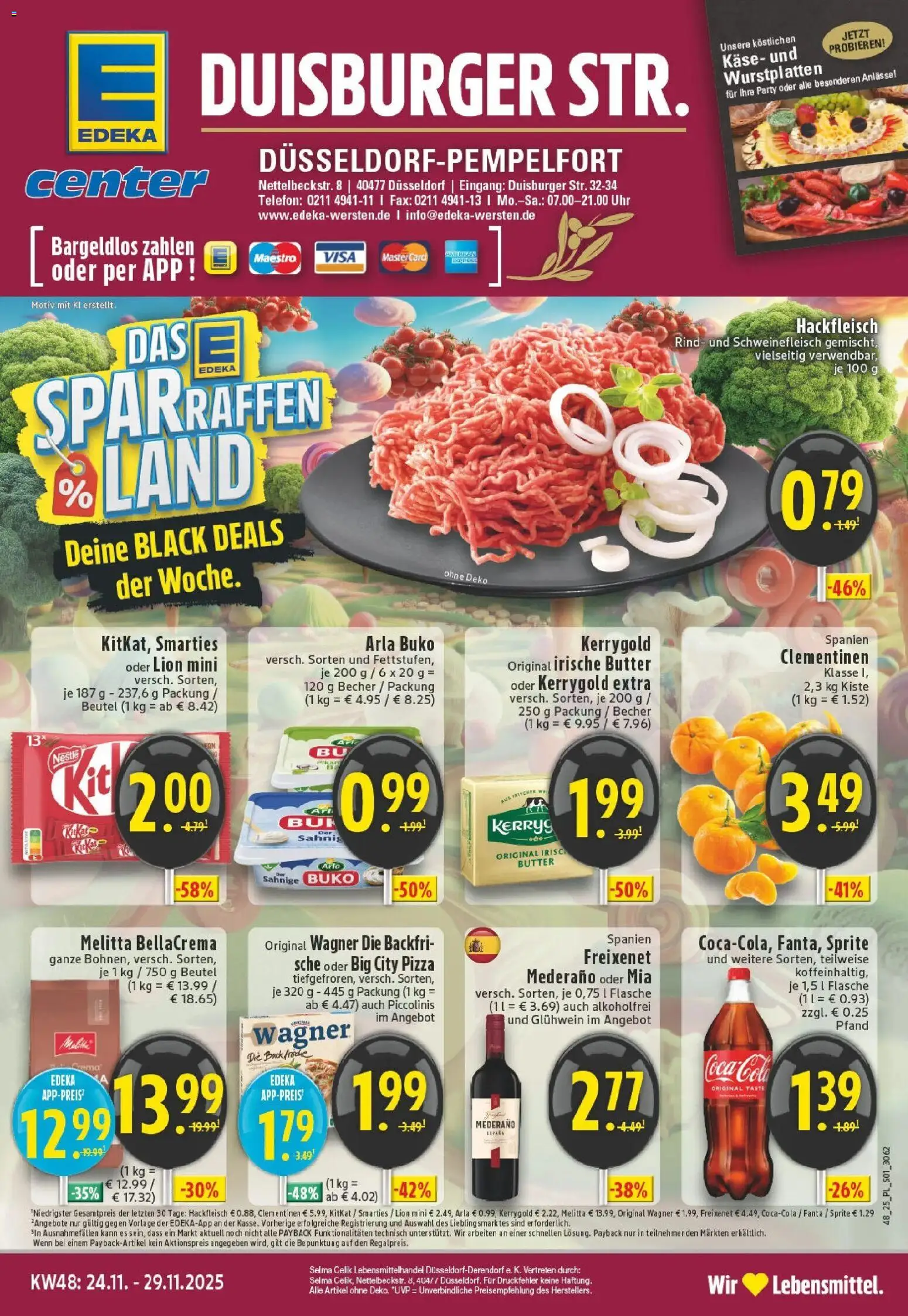 Vorschau von dem Prospekt des Geschäftes Edeka, gültig ab dem 23.11.2025