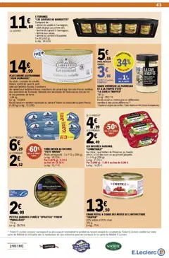 Prévisualisation de Catalogue de la semaine 49 du magasin E.Leclerc formulaire valide 02/12/2025 | Page: 43