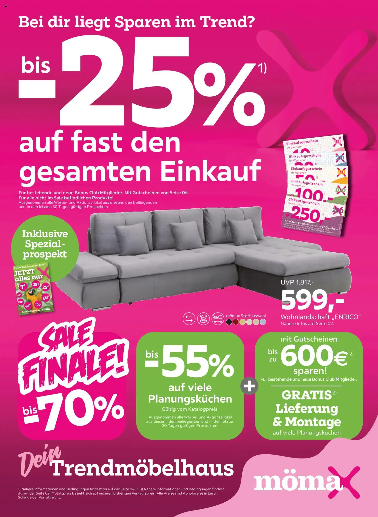 Vorschau von dem Prospekt des Geschäftes Mömax, gültig ab dem 19.01.2026