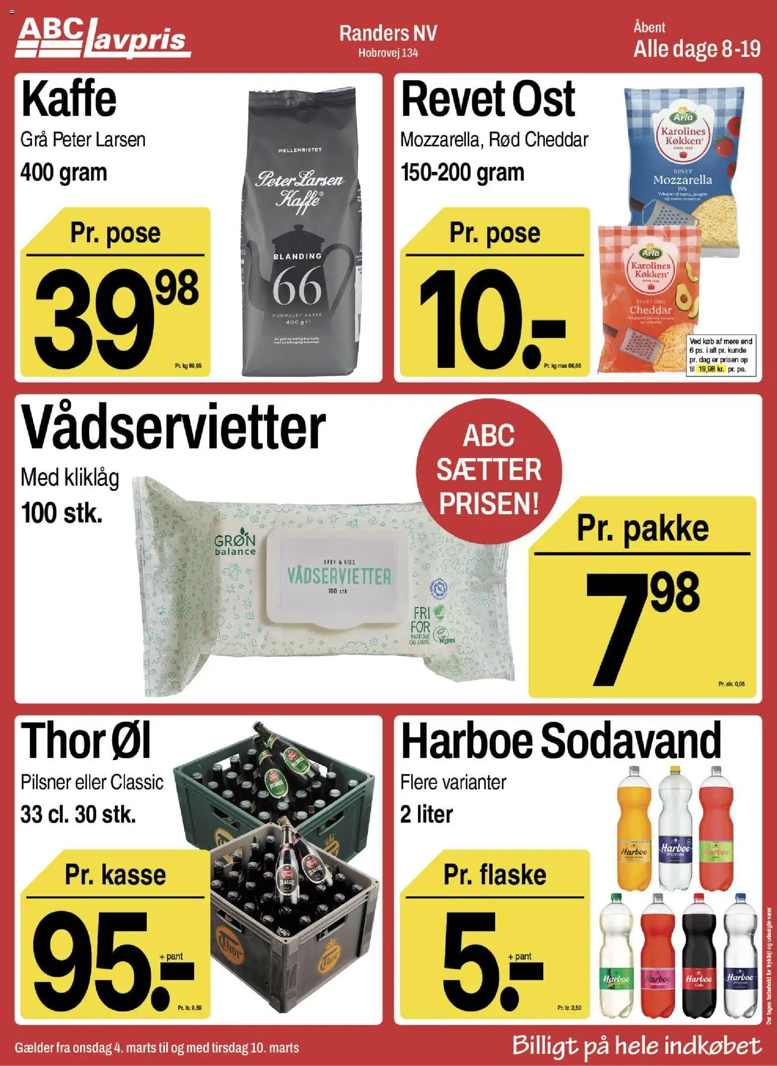 Eksempel på tilbudsavis Randers NV fra butik Abc Lavpris gyldig fra 04/03/2026