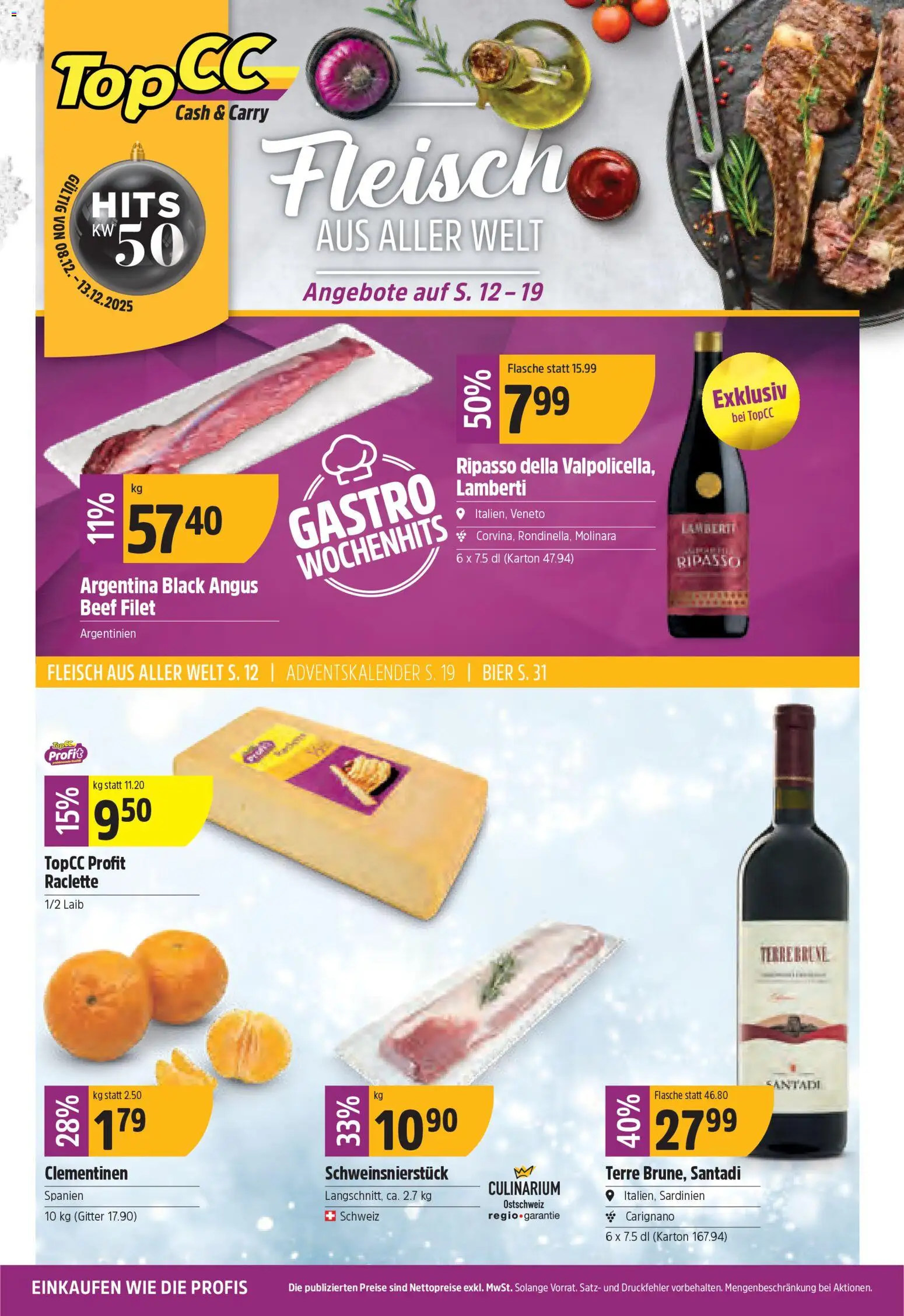 Vorschau des Merkblatts Aktionen vom Shop TopCC gültig von 08.12.2025 bis 13.12.2025