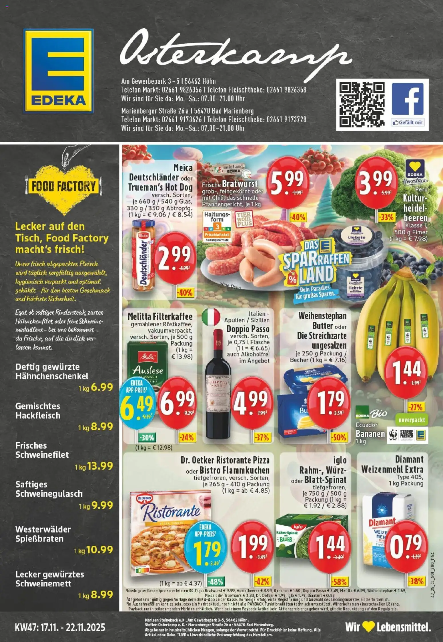 Vorschau von dem Prospekt des Geschäftes Edeka, gültig ab dem 17.11.2025