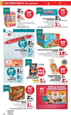 Prévisualisation de Les prix bas de la semaine du magasin Super U formulaire valide 02/12/2025 | Page: 20