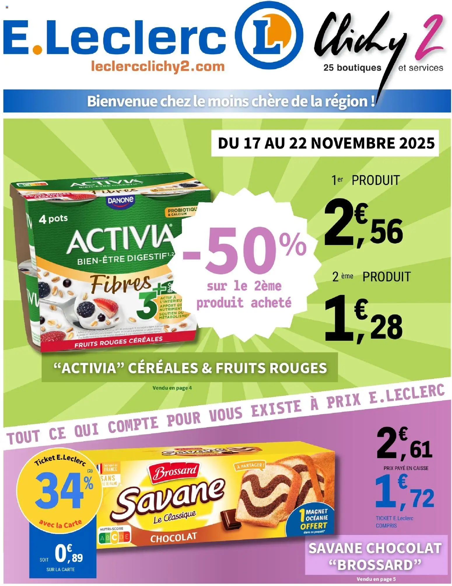 Prévisualisation de Tout ce qui compte pour vous du magasin E.Leclerc formulaire valide 17/11/2025