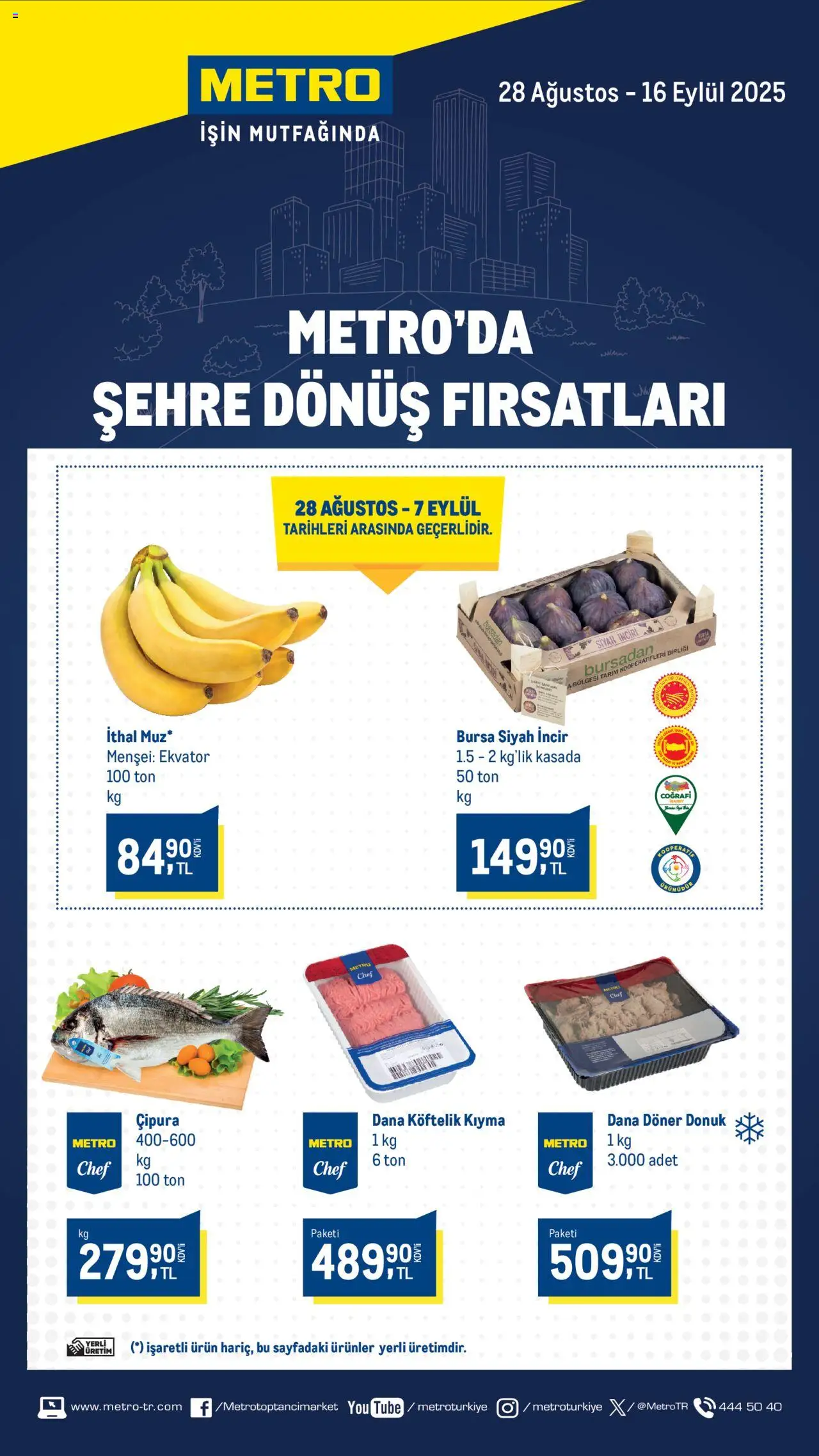 Metro Katalog (28 Ağustos 2025 - 16 Eylül 2025) - Sayfa numarası 1