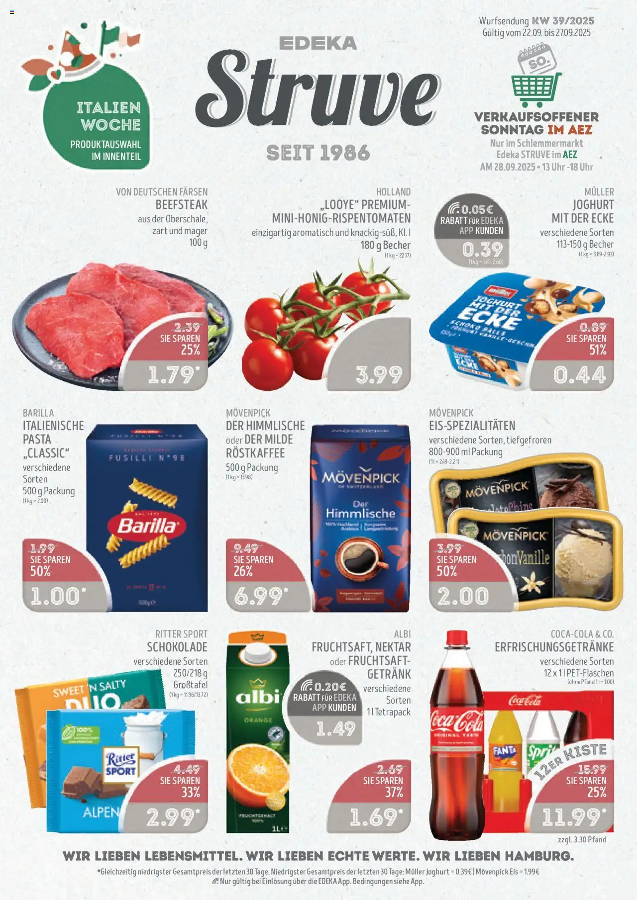 Edeka Struve Prospekt (vom 22.09.2025 - 27.09.2025)