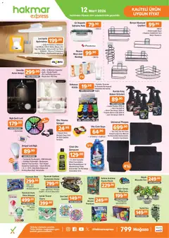 Hakmar Express Hakmar Express - Perşembe Aktüel Ürünler 12.03.2026 - Broşürünün önizlemesi