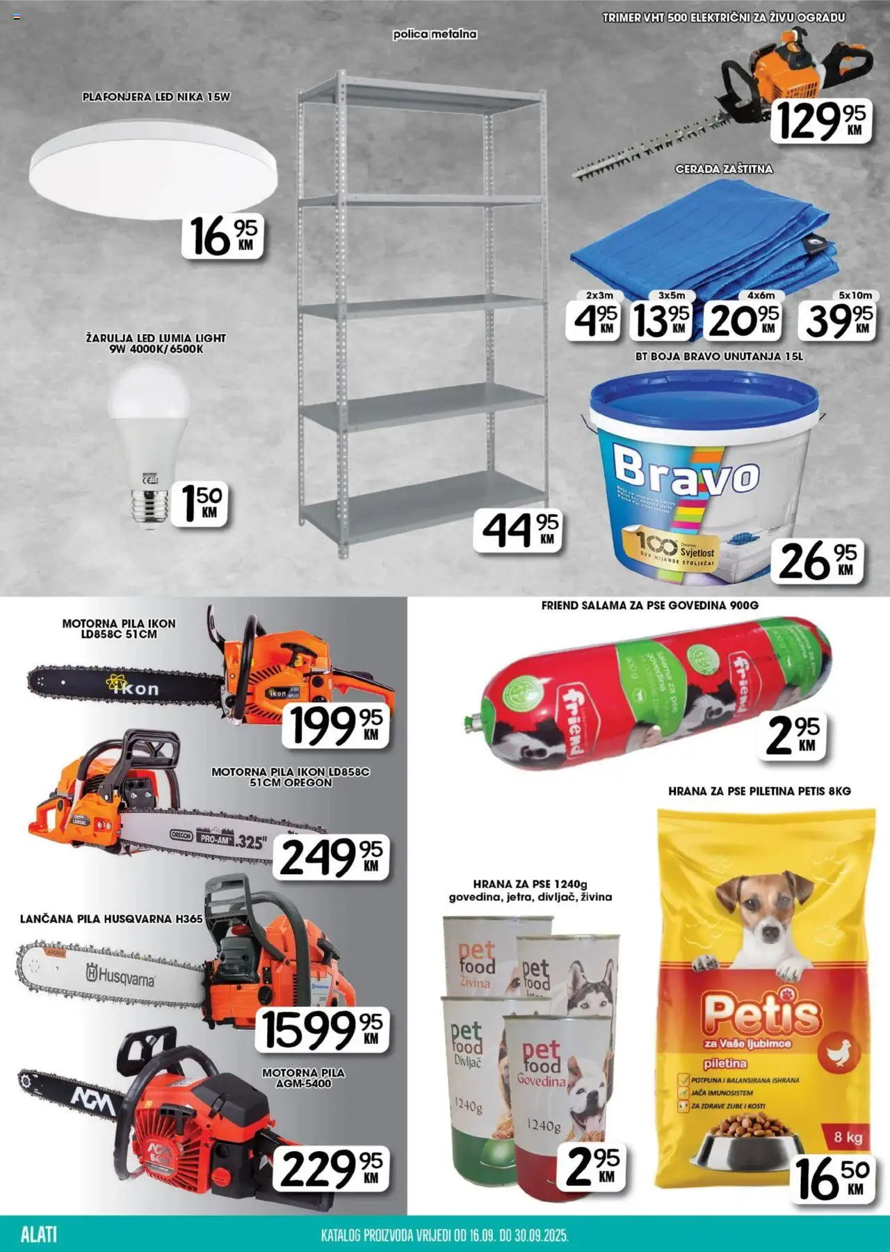 Pregled letka Katalog trgovine Prodex vrijedi od 2025.09.16