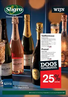 Voorbeeld van Wijn van winkel Sligro geldig vanaf 11-12-2025