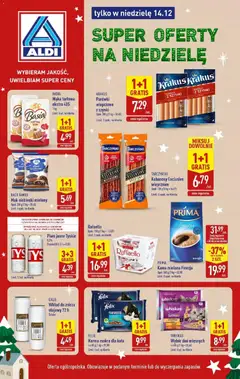 Pogląd gazetki "Super oferty na niedzielę w ALDI" ze sklepu Aldi ważnej od 13.12.2025
