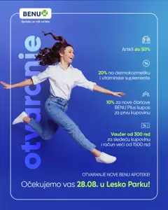 Pregled BENU kataloga - važi od 28.08.2025