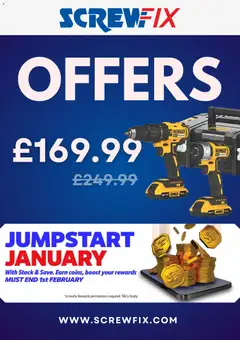 Preview of Screwfix Offers valid from 24/01/2026