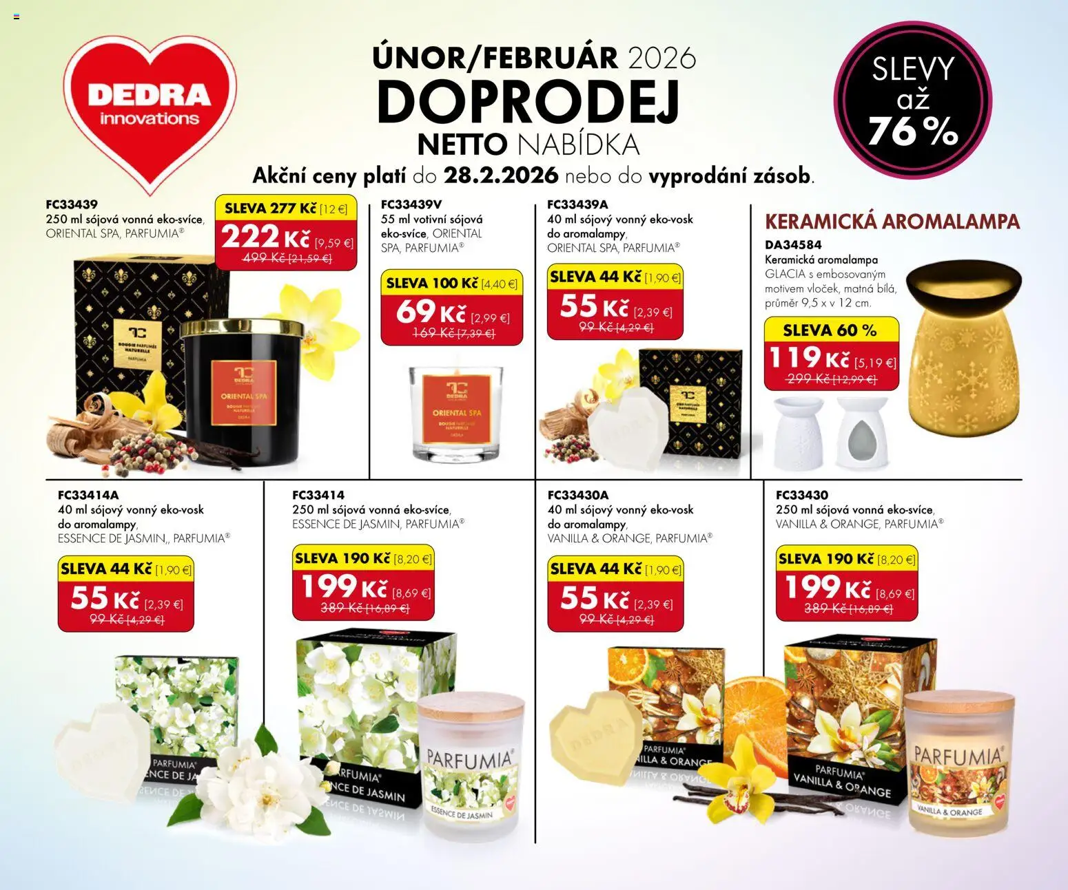 Náhľad Dedra letáku platného od 01.02.2026