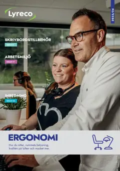 Förhandsgranska reklamblad Ergonomifolder 2023/24 från butik Lyreco gäller från 24/09/2023
