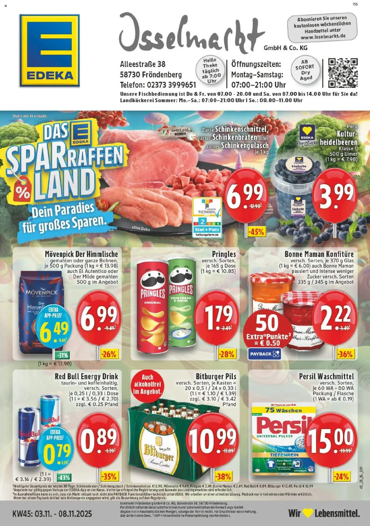 Vorschau von dem Prospekt des Geschäftes Edeka, gültig ab dem 02.11.2025