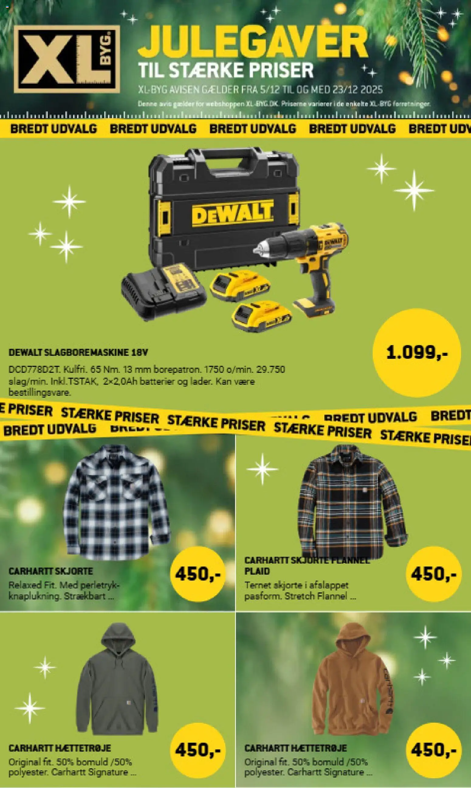 Eksempel på tilbudsavis Tilbudsavis fra butik XL-BYG gyldig fra 05/12/2025