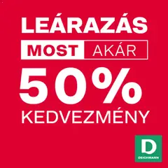 Deichmann - Akciós újság Deichmann megtekintése, amely érvényes 2025.12.09.-től