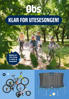 Forhåndsvis Coop Obs Klar For Utesesonhen fra butikk Coop Obs gyldig fra 21/04/2026
