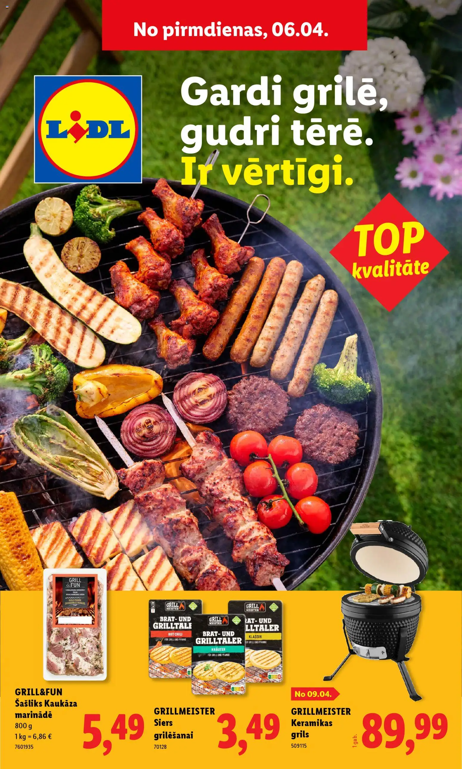 Skatīt Lidl akciju bukletu, derīgs no 06.04.2026.