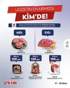 Kim Market Katalog Cuma-Pazar 17.10.2025 - Broşürünün önizlemesi