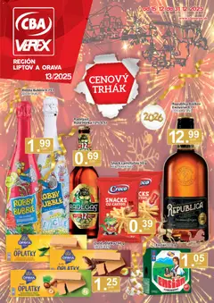 Náhľad CBA Verex letáku platného od 15.12.2025