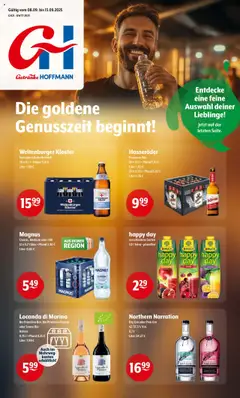 Vorschau von dem Prospekt des Geschäftes Getränke Hoffmann, gültig ab dem 08.09.2025