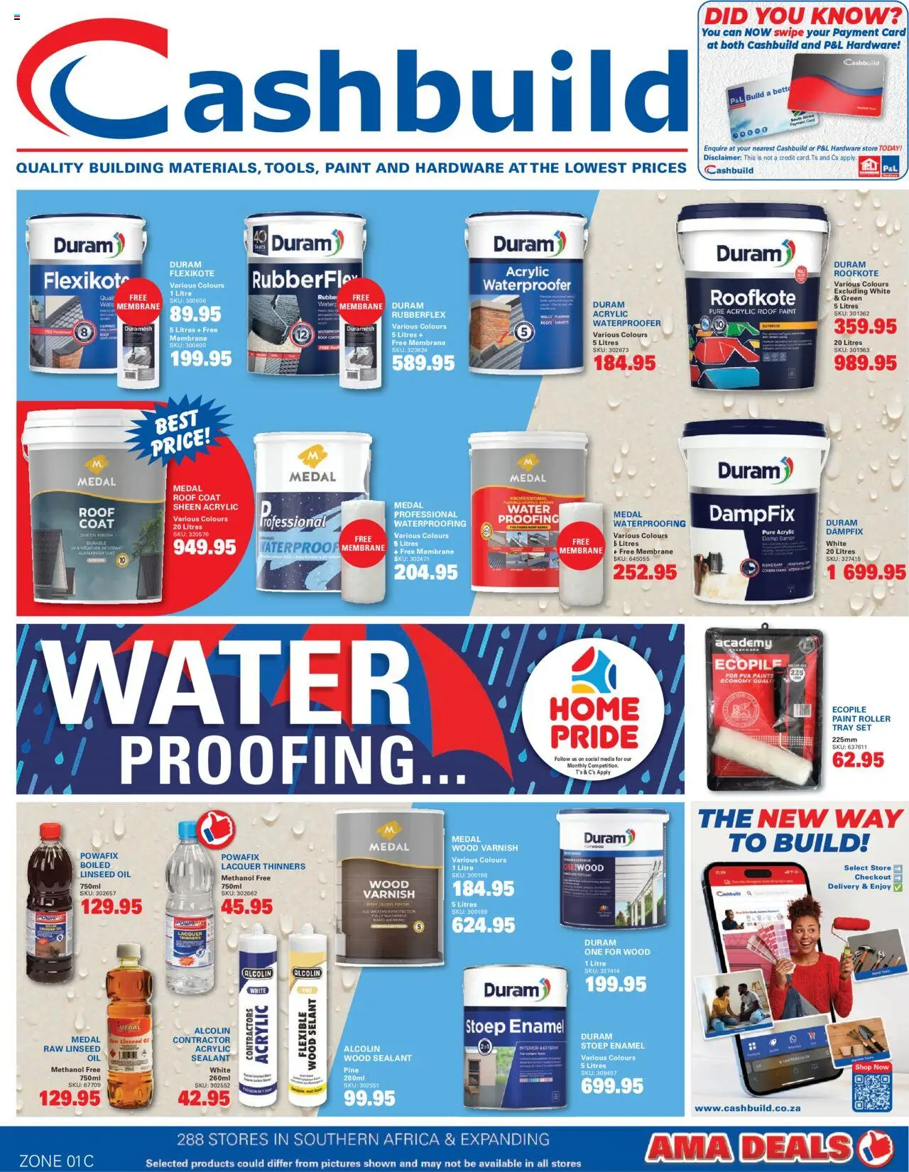 Cashbuild Gauteng - Catalogue from 22/09 - 19/10/2025 > Promotions