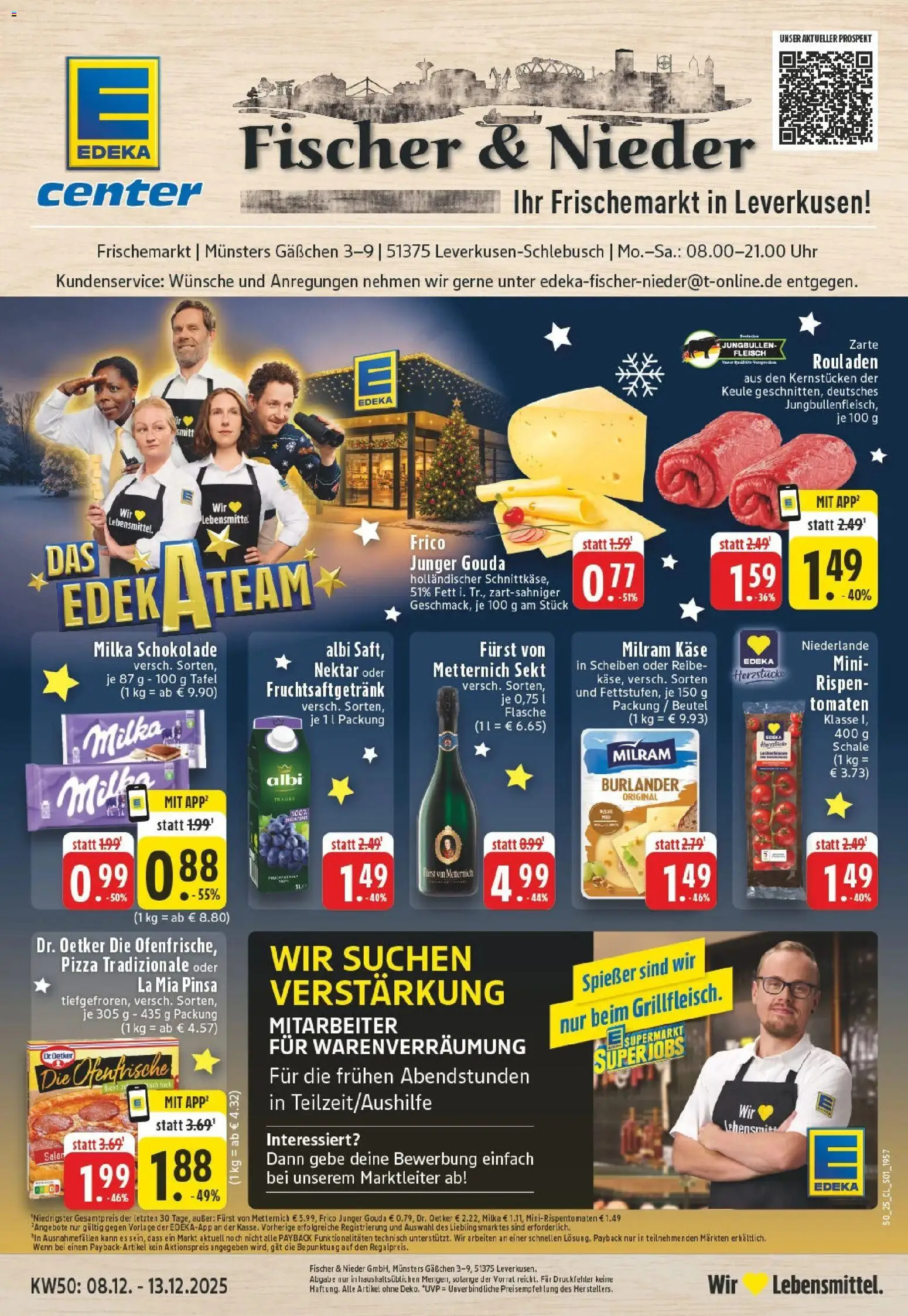 Vorschau von dem Prospekt des Geschäftes Edeka, gültig ab dem 07.12.2025