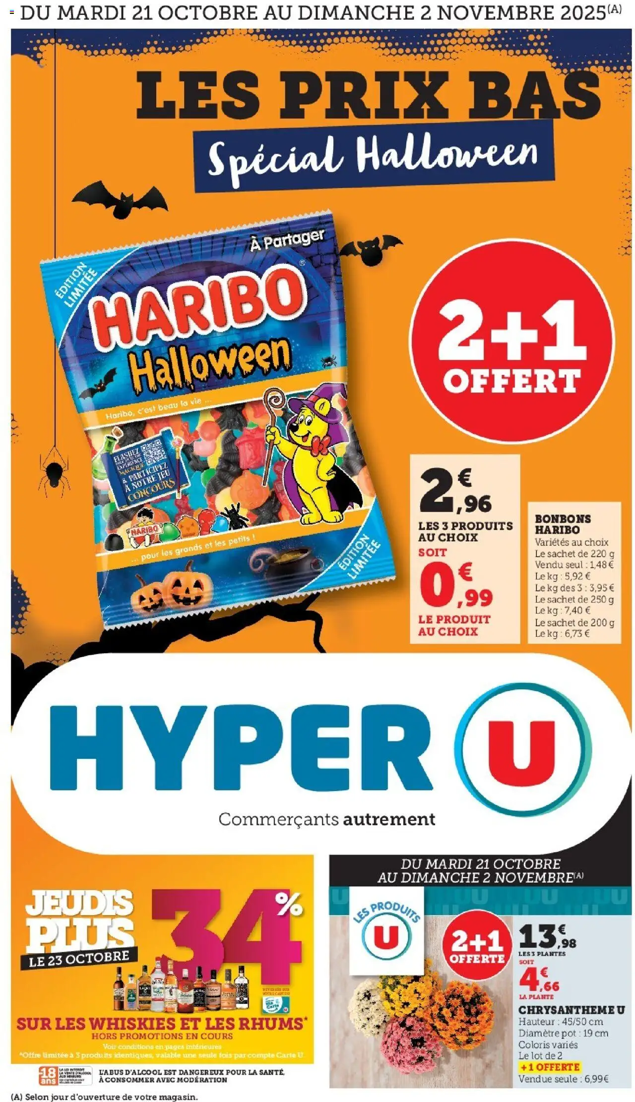 Catalogue de la boutique Hyper U valable du 21/10/2025 - Page numéro 1