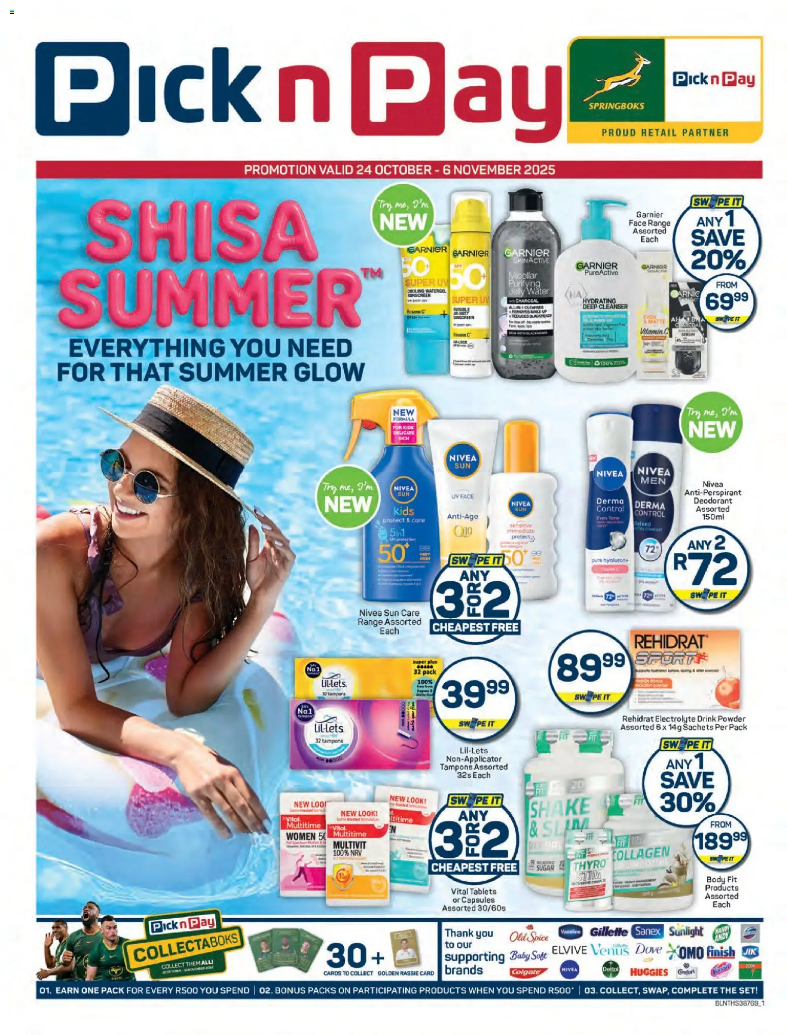Pick n Pay Health & Beauty Specials from 24/10 - 06/11/2025 > Promotions
