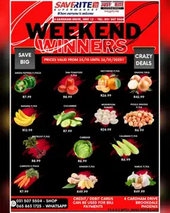 Preview of Saverite flyer valid from 24/10/2025