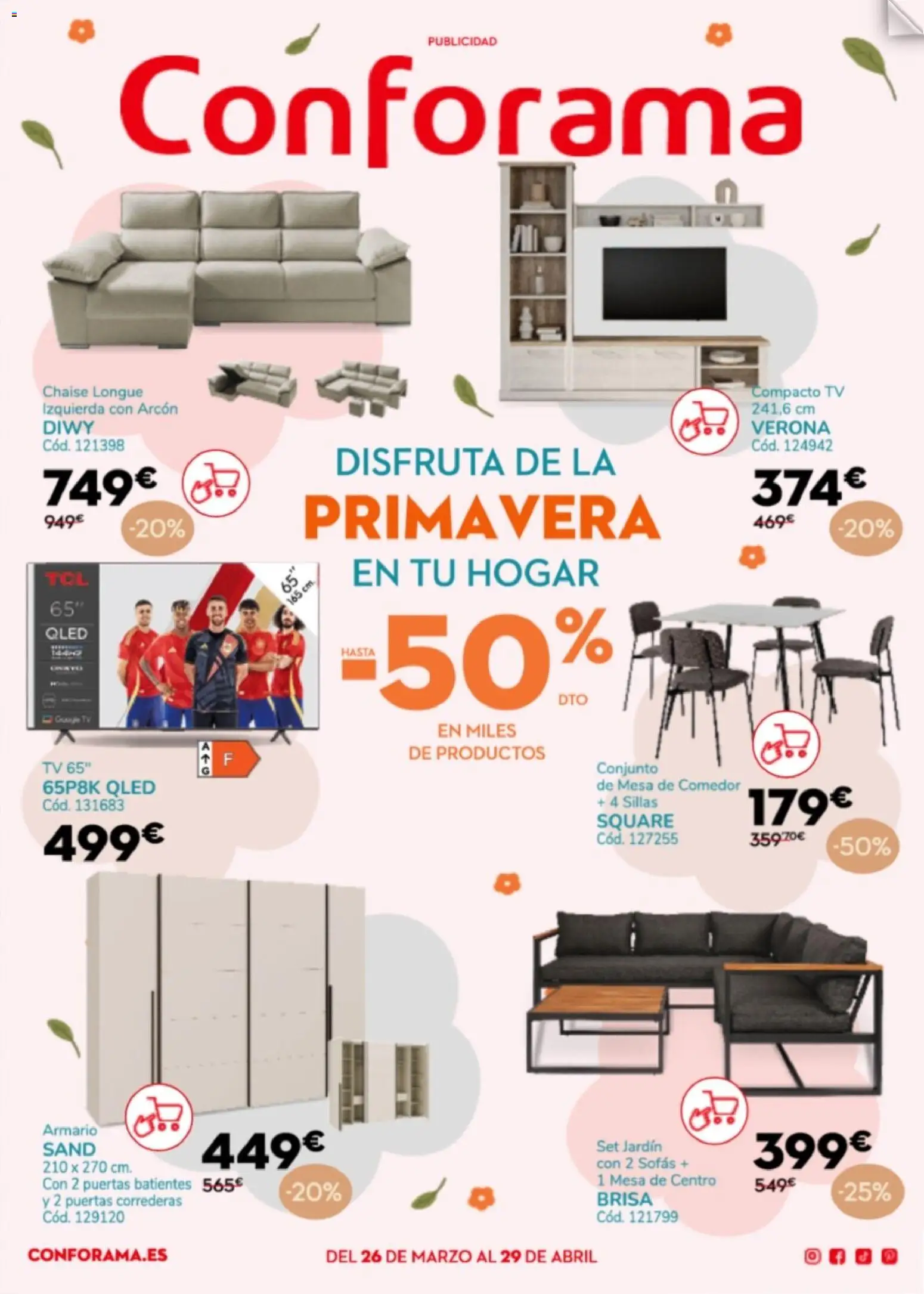 Vista previa del folleto de la tienda Conforama válido desde el 26/03/2026 