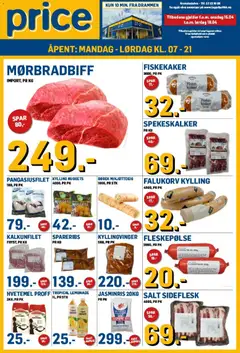 Forhåndsvis Price Lagerbutikk kundeavis fra butikk Price Lagerbutikk gyldig fra 15/04/2026