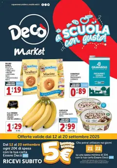 Anteprima dell'opuscolo Volantino Market - Palese, Modugno dal negozio Decò valido da 12/09/2025