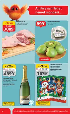 Auchan - Akciós újság Auchan megtekintése, amely érvényes 2025.10.30.-től | Oldal: 2