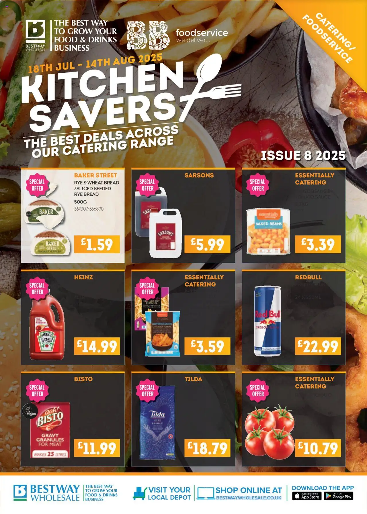 Bestway shop All deals in one place, tailored for catering businesses. valid from 18/07/2025 - Page number 1