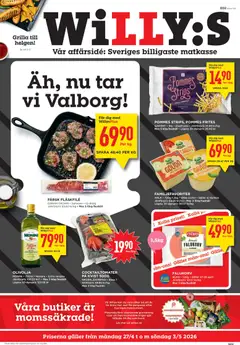 Förhandsgranska reklamblad Willys erbjudanden från butik Willys gäller från 27/04/2026