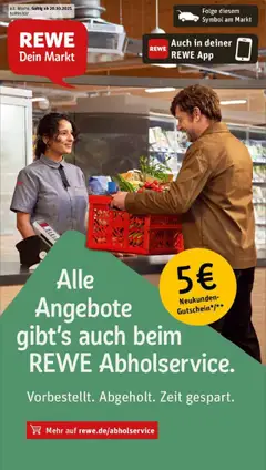 Vorschau von dem Prospekt des Geschäftes Rewe, gültig ab dem 19.10.2025