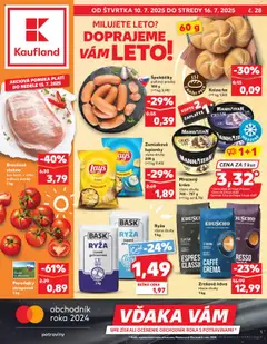 Náhľad Kaufland letáku platného od 10.07.2025