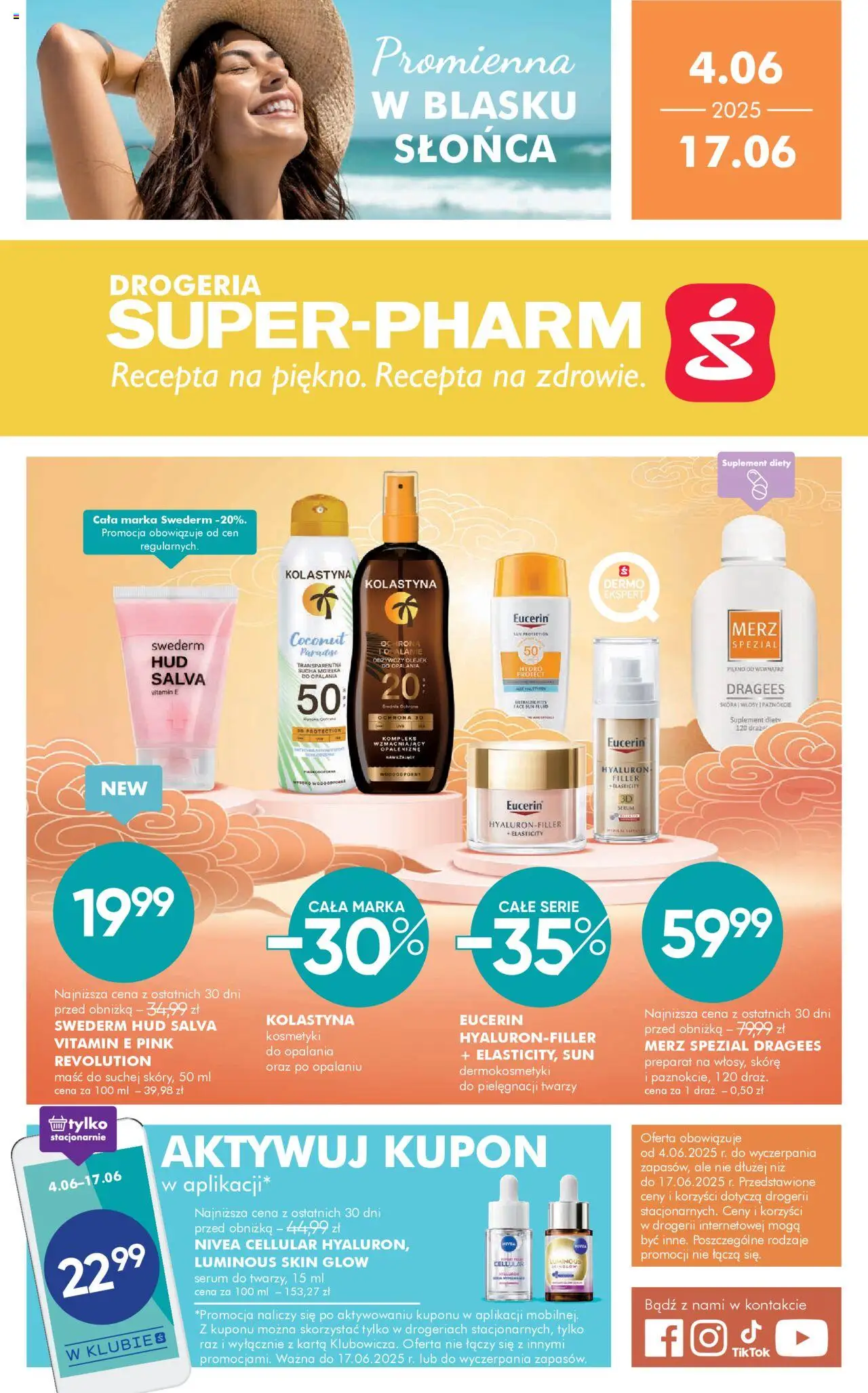 Super-pharm Gazetka od 04.06.2025 - Nowa Gazetka - Numer strony 1